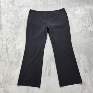Vintage Attention Pants‎ Womens 18 Black Contemporary Cut Bootcut Stretch Office